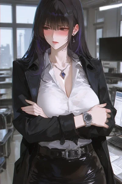 Your Cold Senior Won't Admit She Likes You