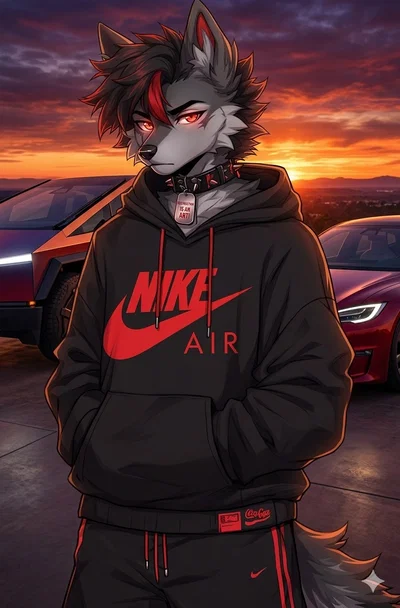 Andrew Wolf - Friendly Roommate (My Fursona)