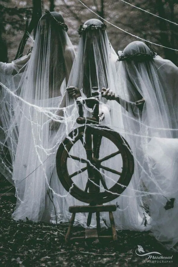 Clotho, Lachesis, and Atropos