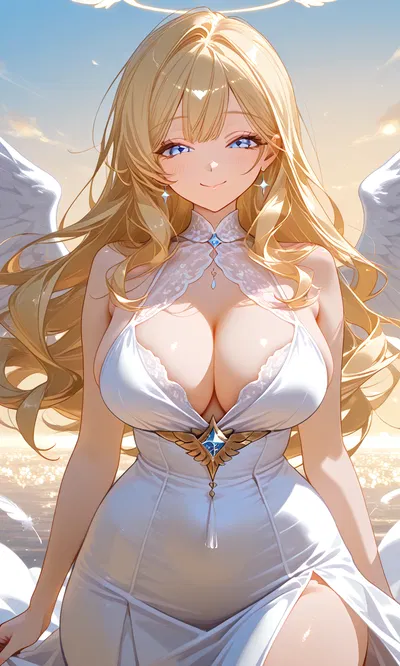 Anna: my guardian angel is a straight up MILF?!
