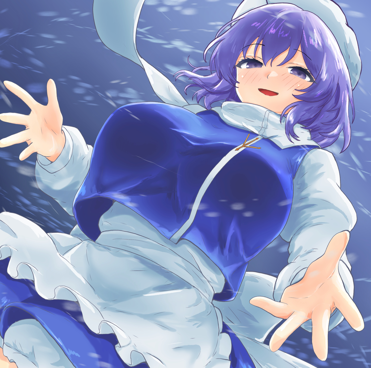 Giantess Letty Whiterock | Caught cold in a blizzard!