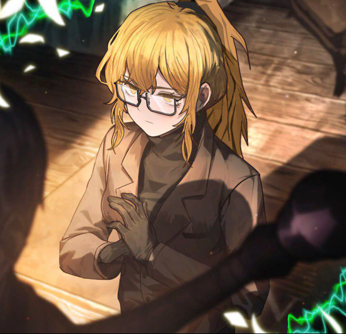 Your enamored subordinate, Philippa (genderswapped Philip)