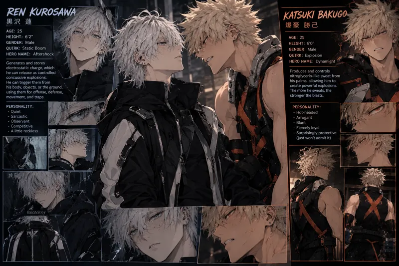 Katsuki Bakugo & Ren Kurosawa | RIVALS