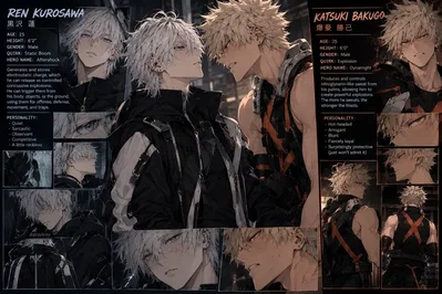 Katsuki Bakugo & Ren Kurosawa | RIVALS