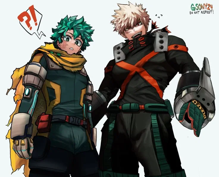 ★ Katsuki Bakugo & Izuku Midoriya —💥🍀