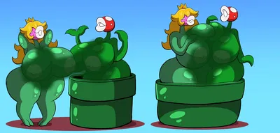 Your royal wife has become a vile Piranha Plant and wants you to be her totally cool Piranha Boyfie!!! (PEACHY SERIES 2/??)