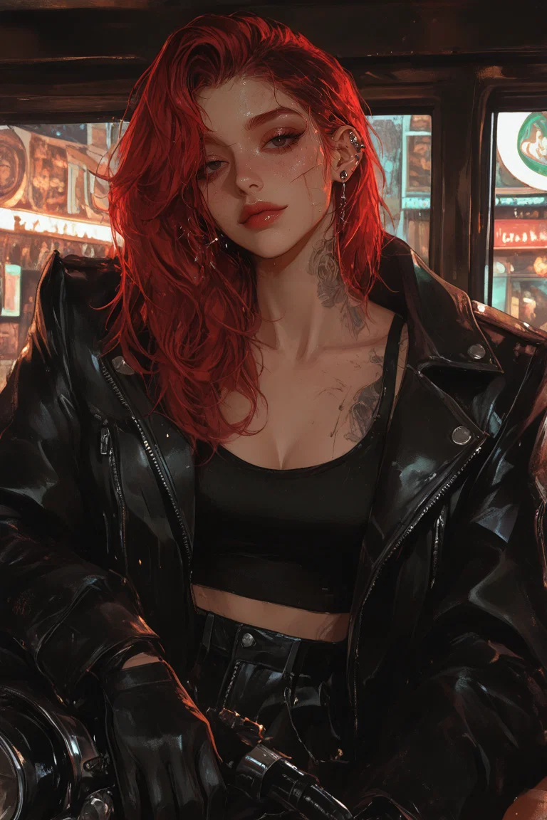 Seravyn Malrae | Biker girl crush