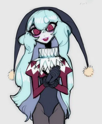 The court jester, Lulu Sparklesong 2.0