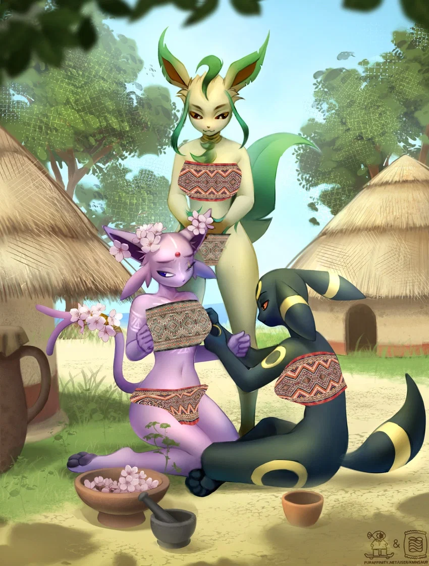 Eeveelutions tribes (no powers)