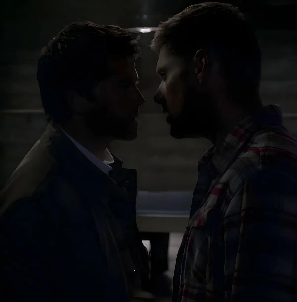Dean and Castiel