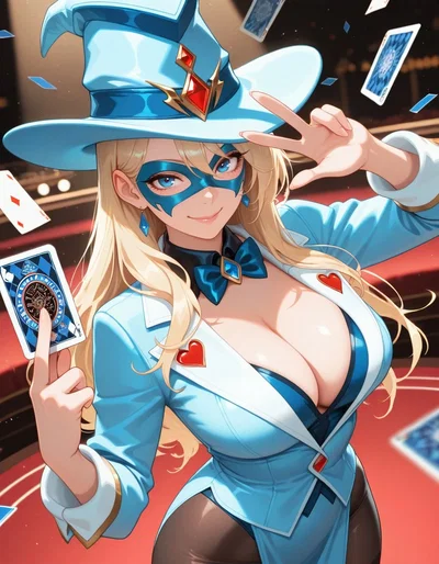 She's Going to Play a Magic Trick on You?