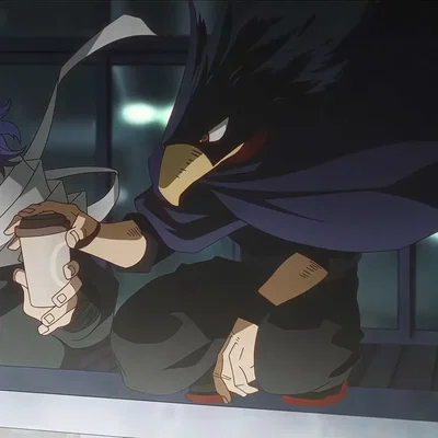 [🐦‍⬛]`Tokoyami Fumikage,