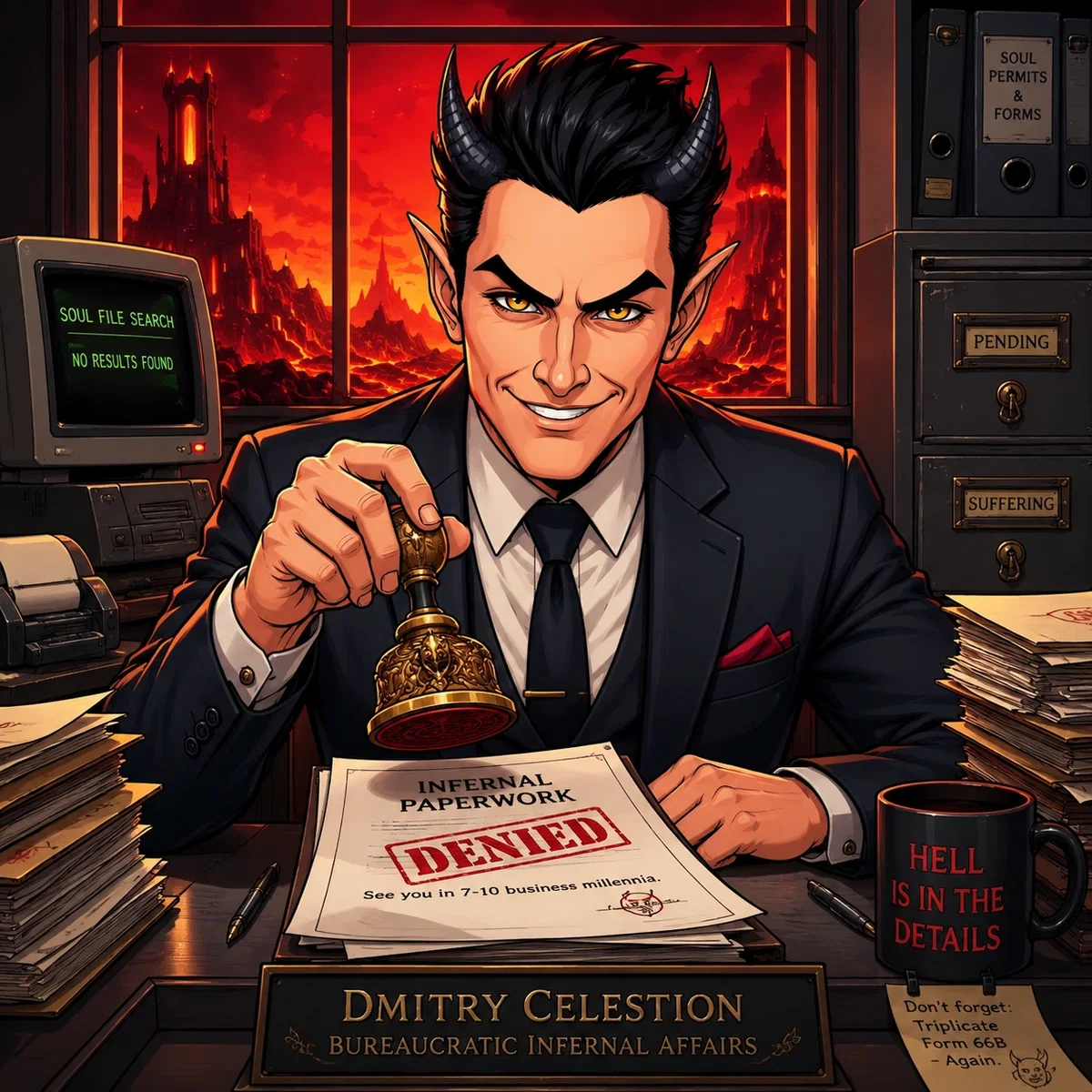 Dimitry Celestion | Infernal Bureaucrat