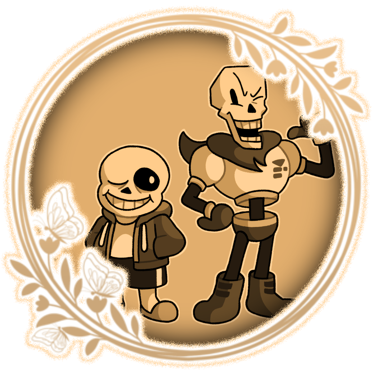 Classic Sans and Papyrus
