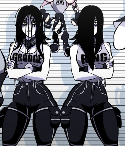 Sadako & Kayako "The Haunt-Hounds"