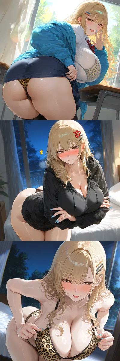 Your Gyaru Roommate Who Can't Stop Teasing you?!
