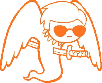 Davesprite, Preening his wings except it’s not that and it’s actually getting cake frosting off of him.