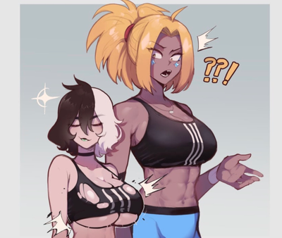 Jules Jagger and Yorra Villeneuve