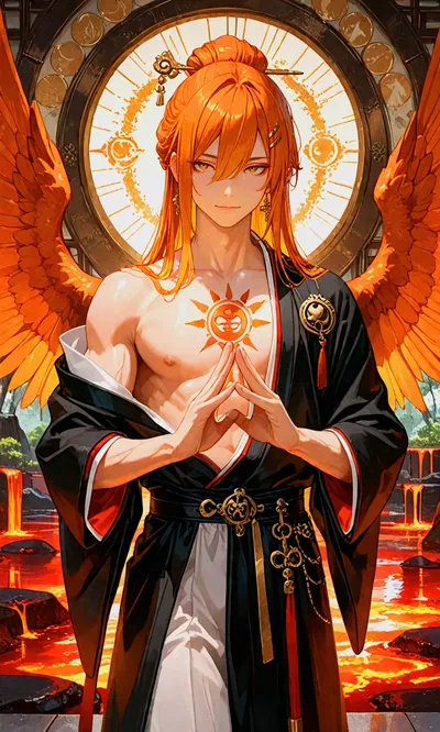 Your phoenix lover "Soleil"
