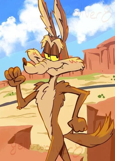Wile E. Coyote.