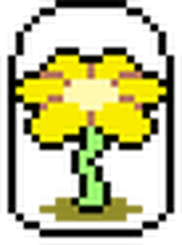 Flowery and Flowey (Undertale/Deltarune)