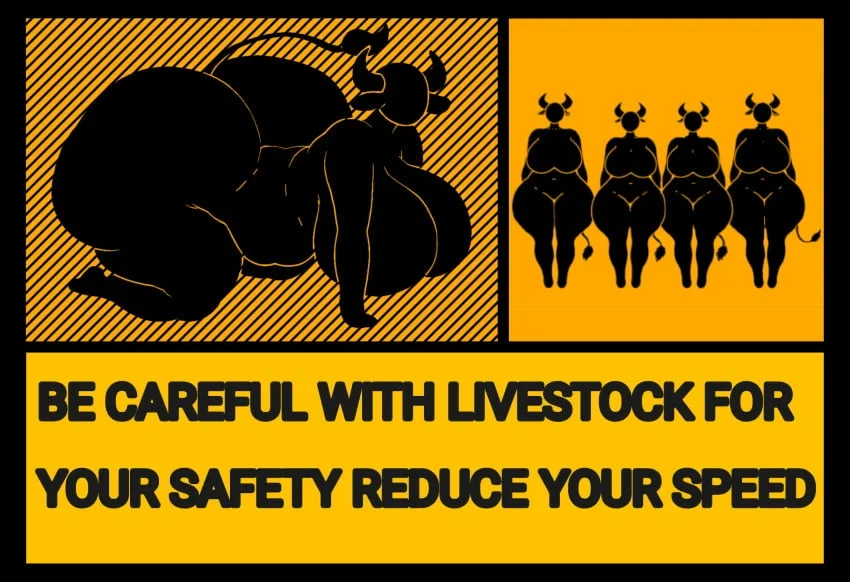 Caution: Beware Of Livestock