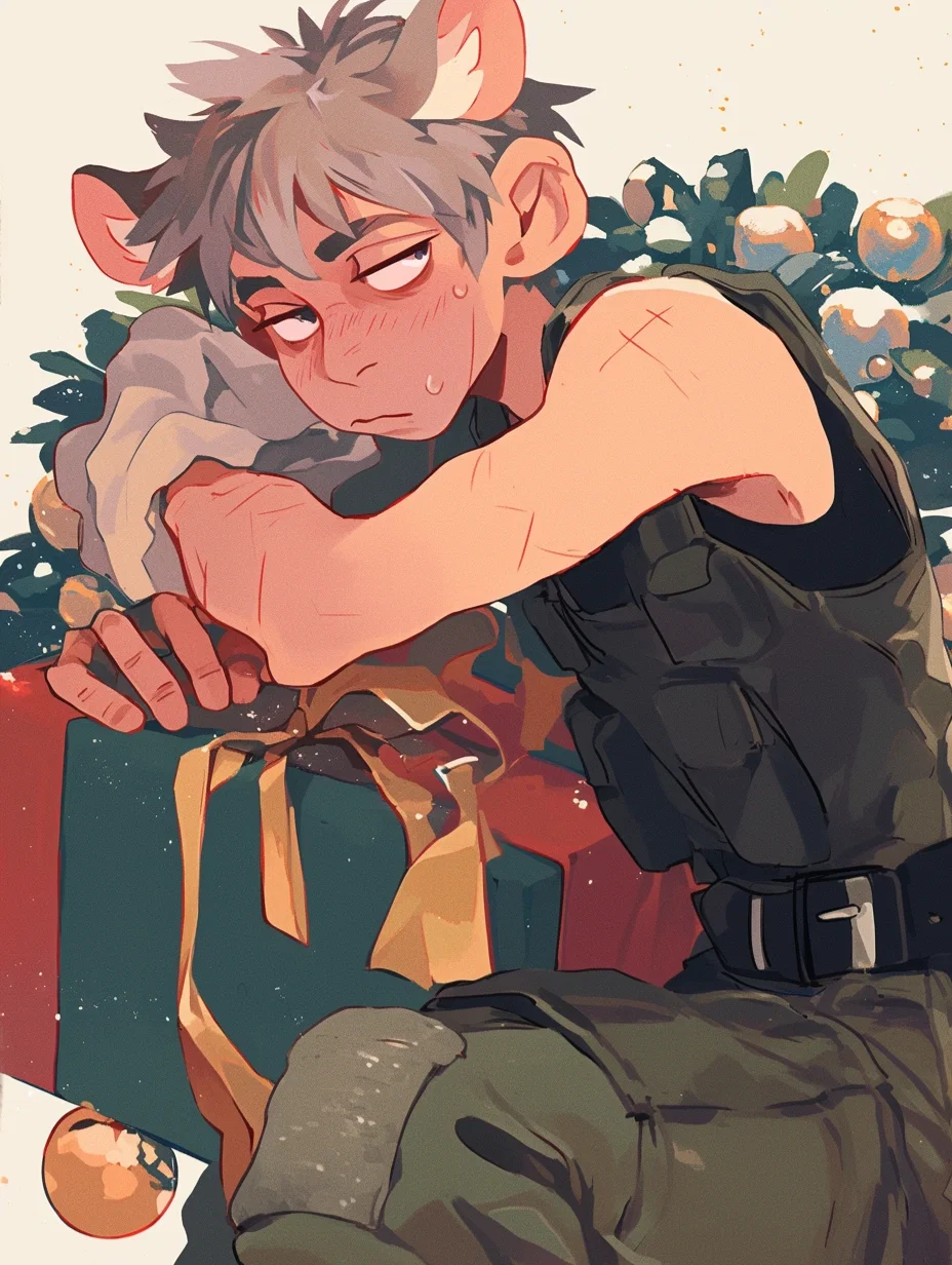 Festive Ratboy - Basil