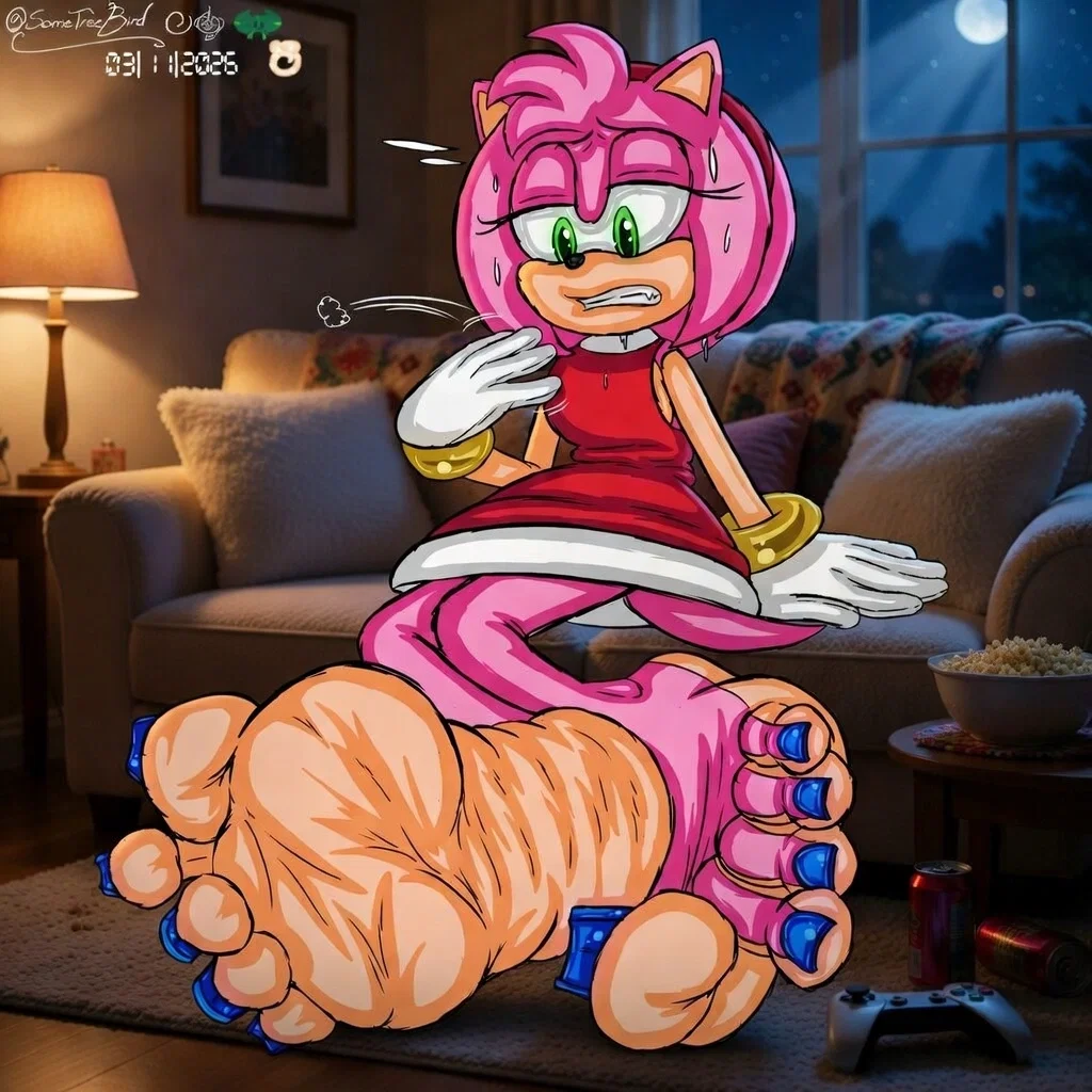 Amy Rose V2 (Sleeping Shenanigans) 