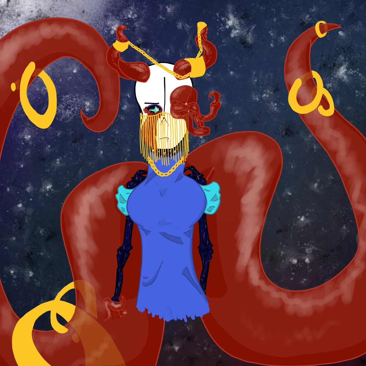Nyxarion | Undertale OC Godess