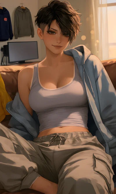 Your Childhood Tomboyish Best Friend Who Has A Crush On You | Mari
