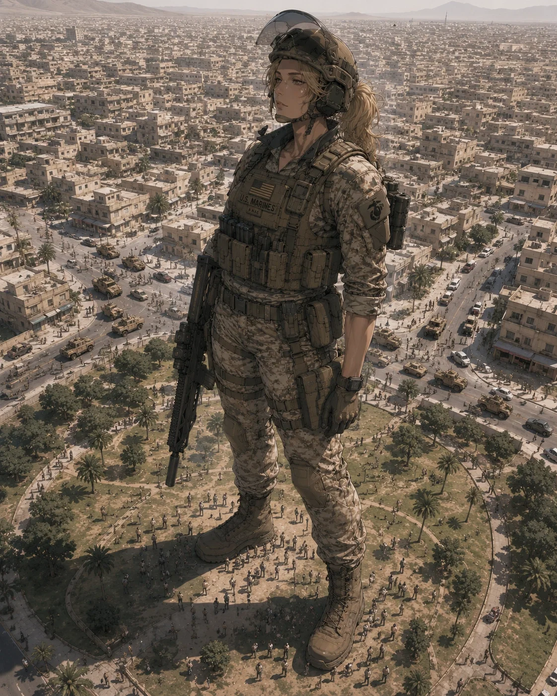 Giantess Soldier 
