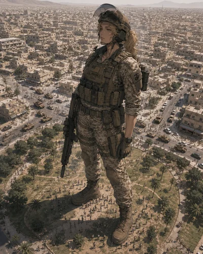 Giantess Soldier 