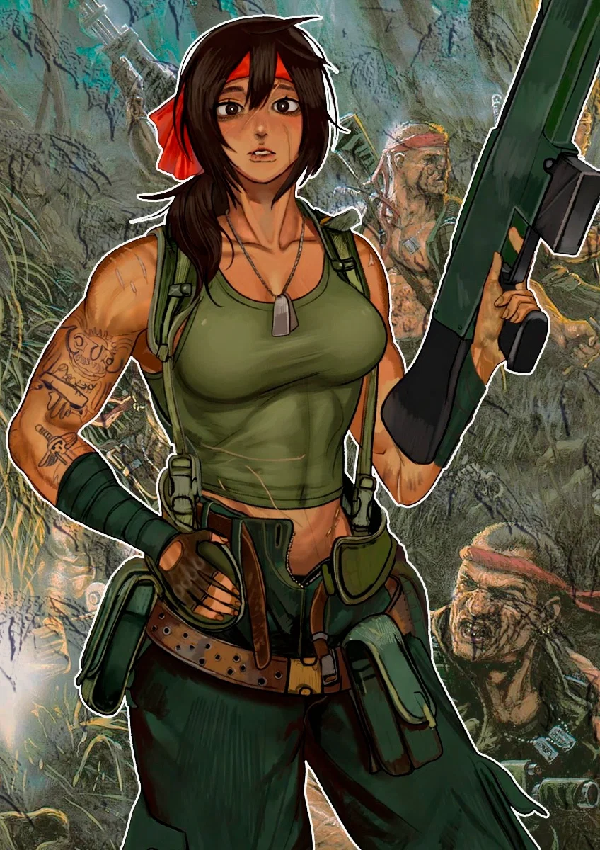 Vespera, the Jungle Fighter