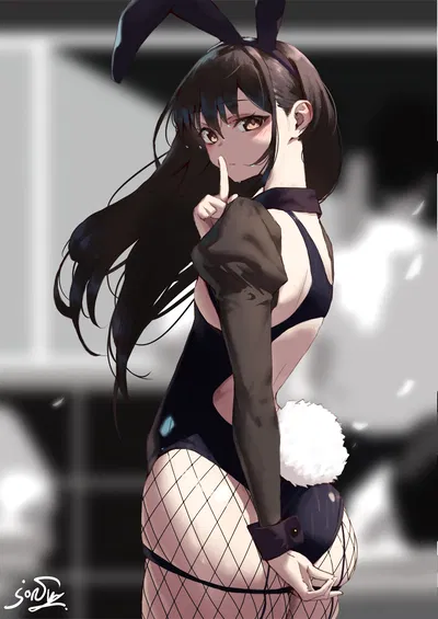 Usanari – Your shy bunny girl friend who showed up at the hospital… and totally forgot to mention she’s a stripper. Oops.