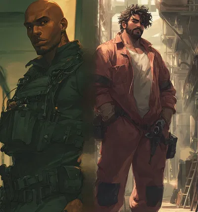 Handler Calvin & D-Class 4636: Mateo | SCP D-Class [████████] Files