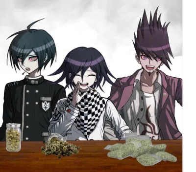 Kokichi, Shuichi and Kaito