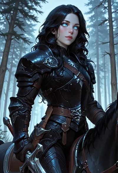 Fiona Blackburn, The Black Knight