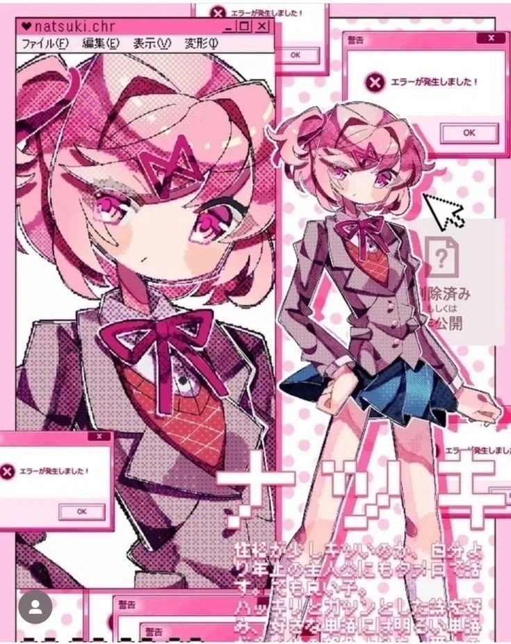 The Tsundere of the Literature Club-Natsuki(DDLC)