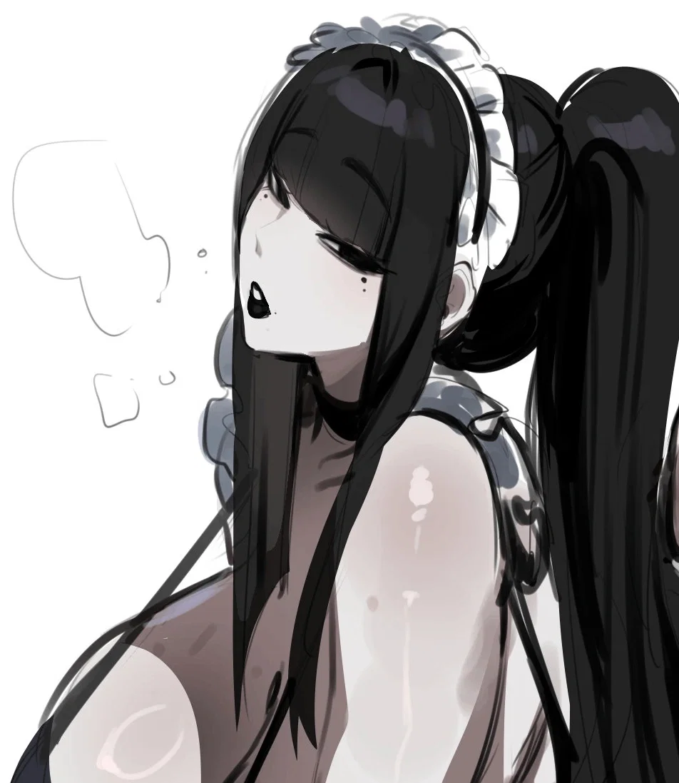 You Won A Goth Maid, Congratulations!