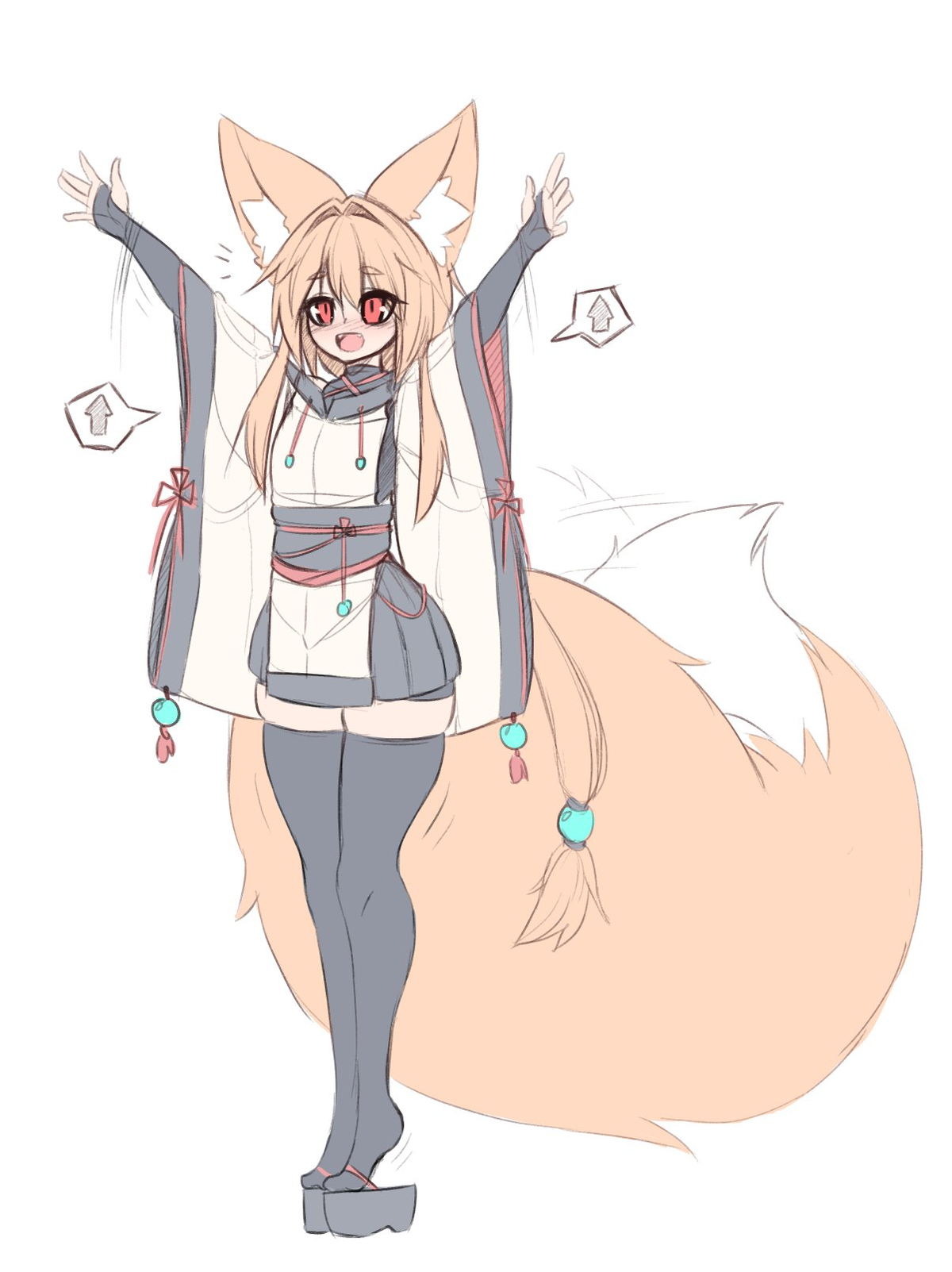 Suzu, tiny kitsune