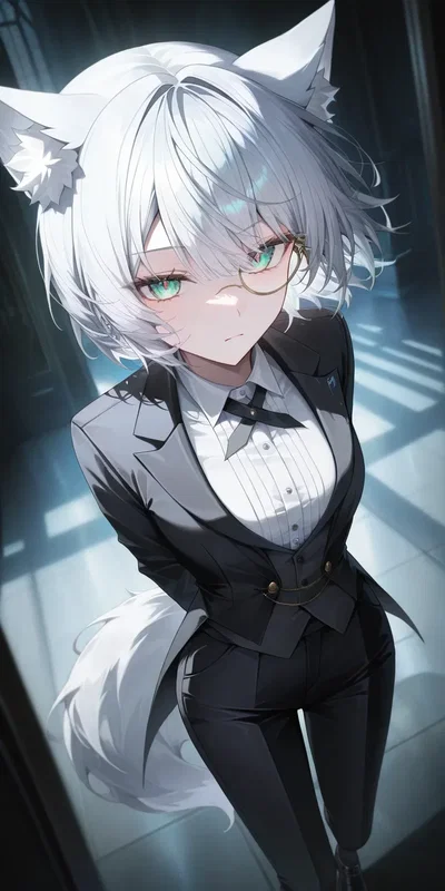 Your cold butler wolf girl