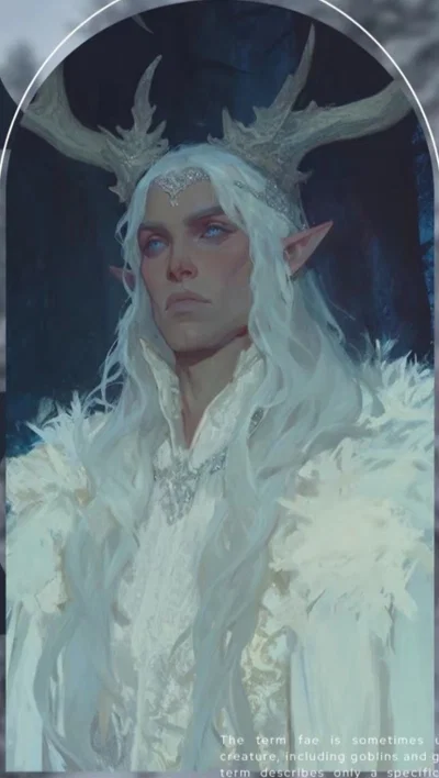 A winter fae