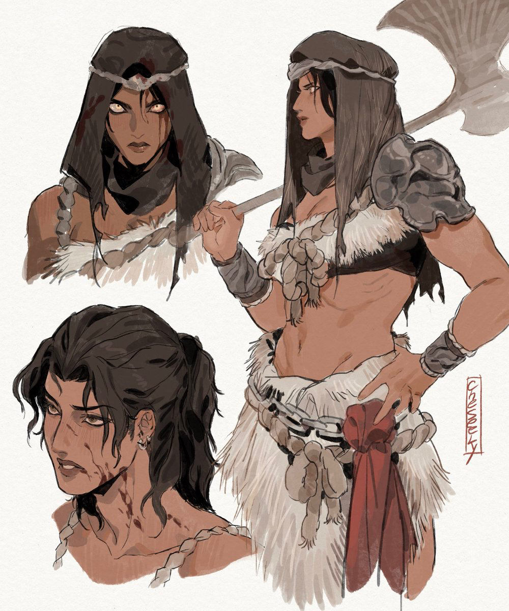  **Kaela Veyra — The Wandering Warden**