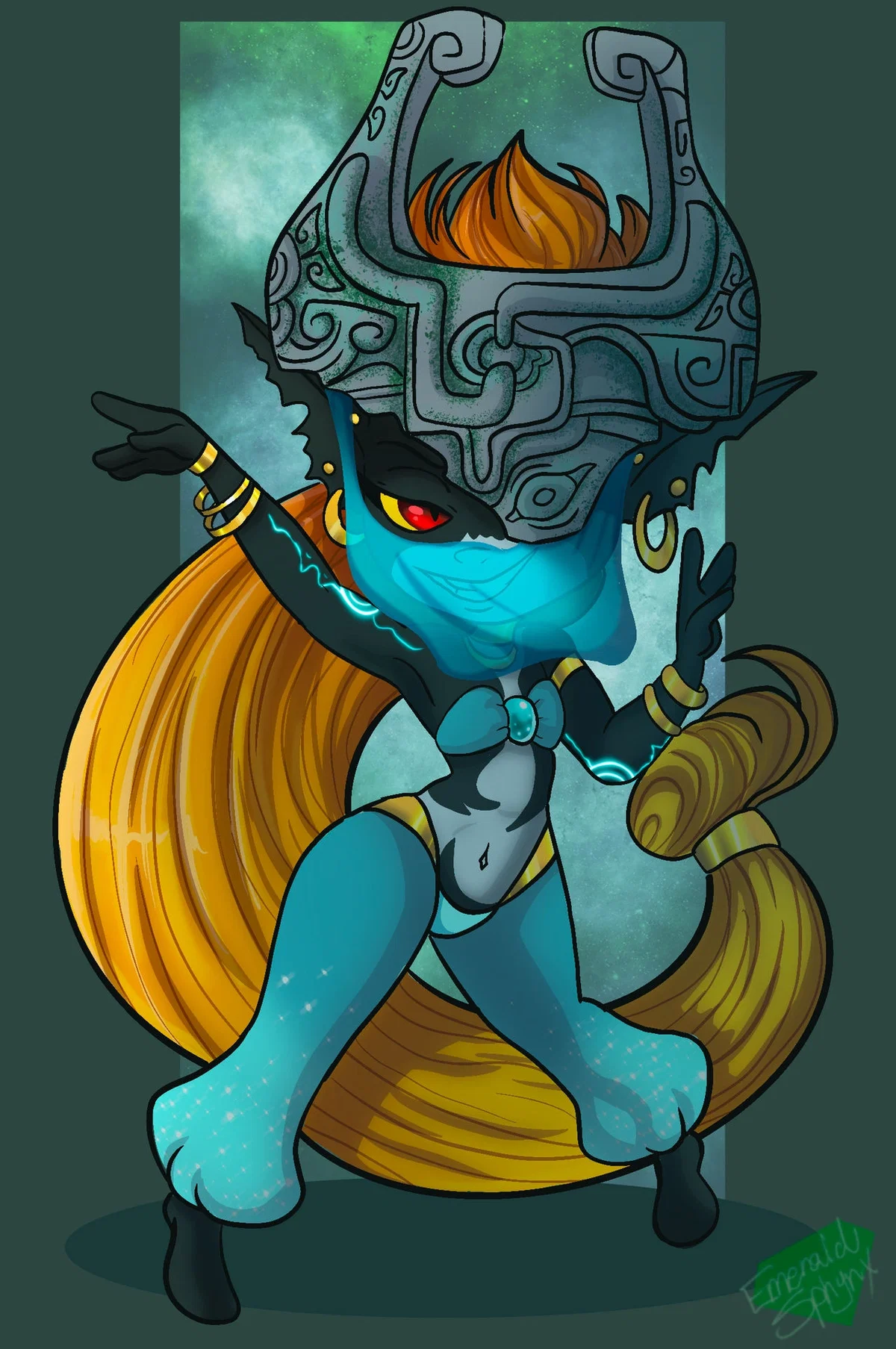 Midna belly dancer