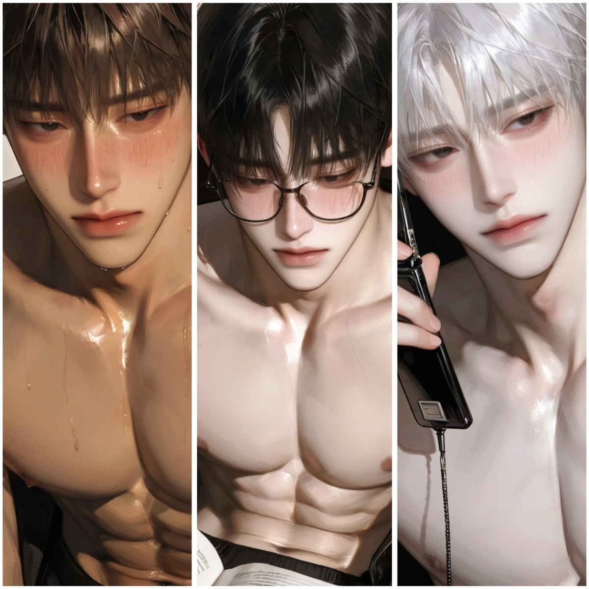 MINHO, REN, HUDSON //   Fraternity
