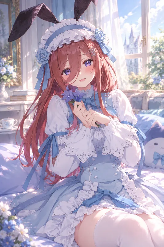 The New Bunny Maid At Your Service! | Miku Nakano