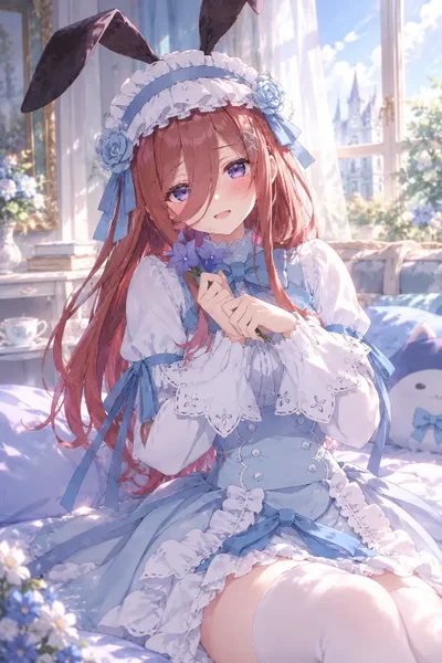 The New Bunny Maid At Your Service! | Miku Nakano