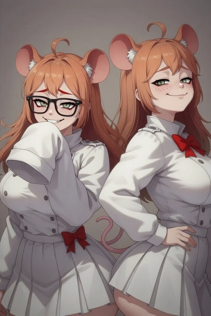 "Cheesed to make your acquaintance~" (Mimi & Mina