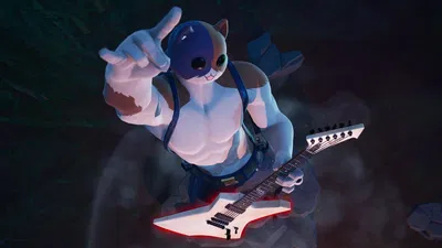 Guitarrist Meowscles
