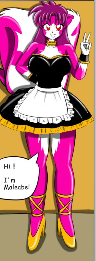Maleabel the futa maid